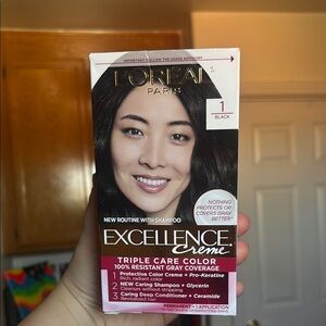 L'Oreal Paris Excellence Creme Hair Color 1 Black